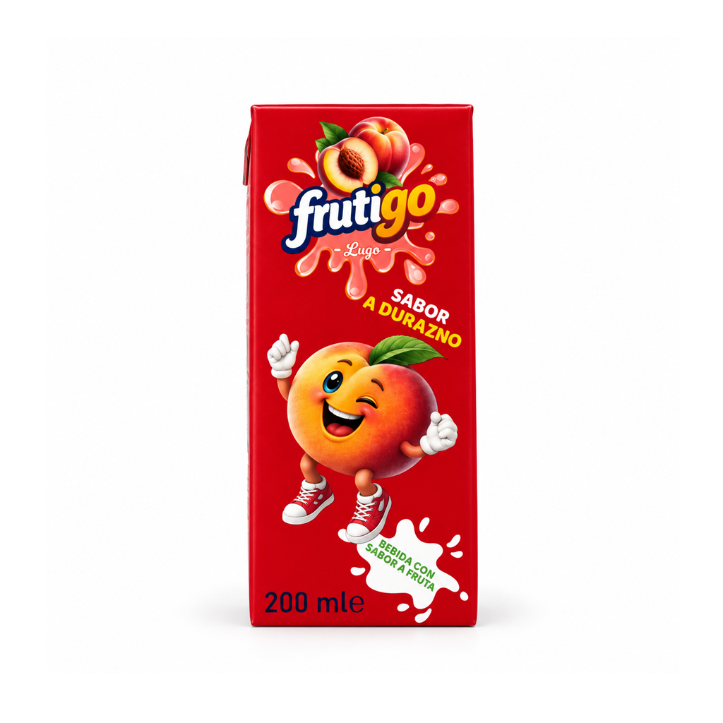 Bebidas Con Sabor a Frutas Marca Frutigo (200 ml)